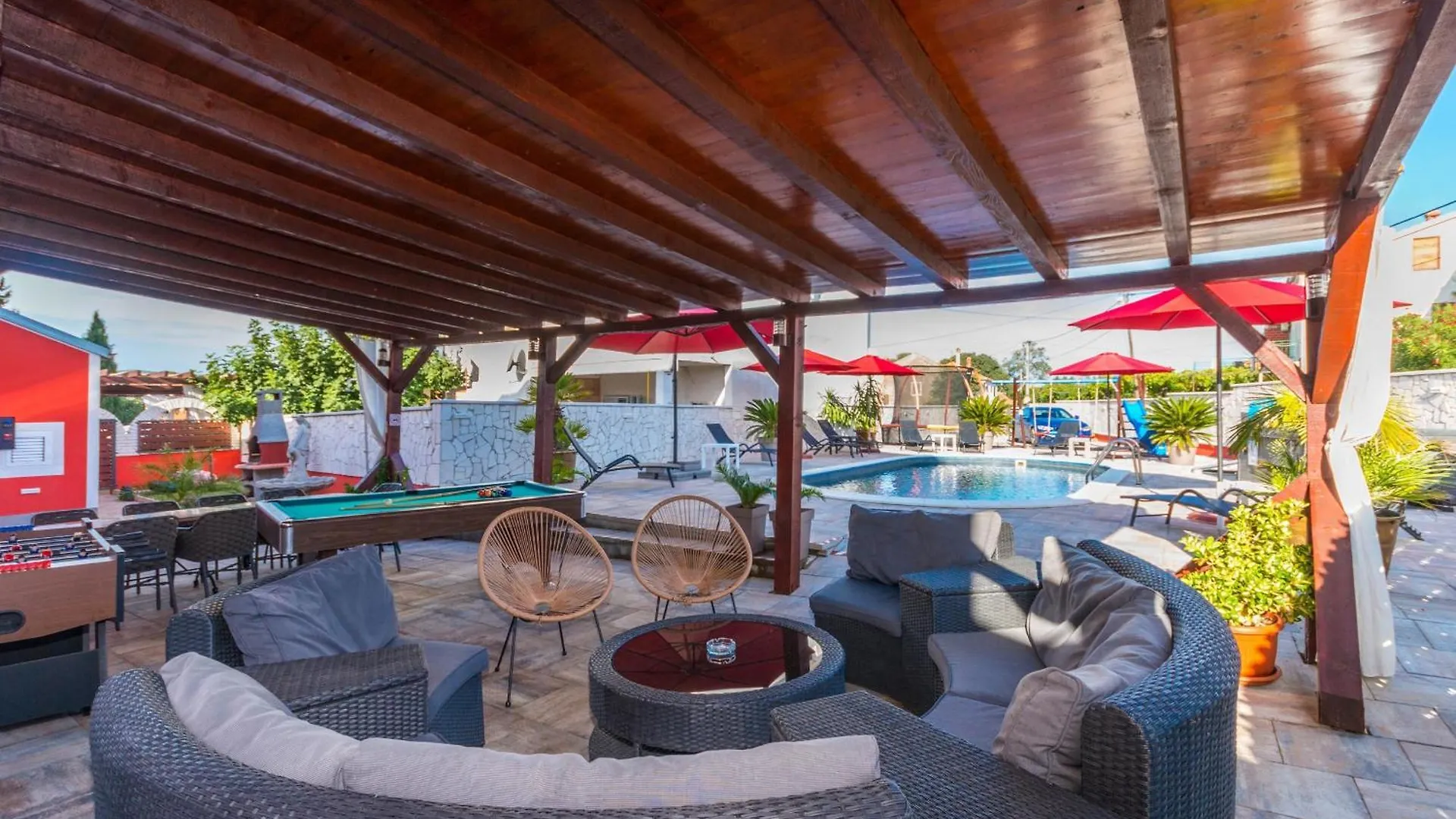 Xxxl Villa Ancora With Heated Pool 图兰杰 0*,  克罗地亚
