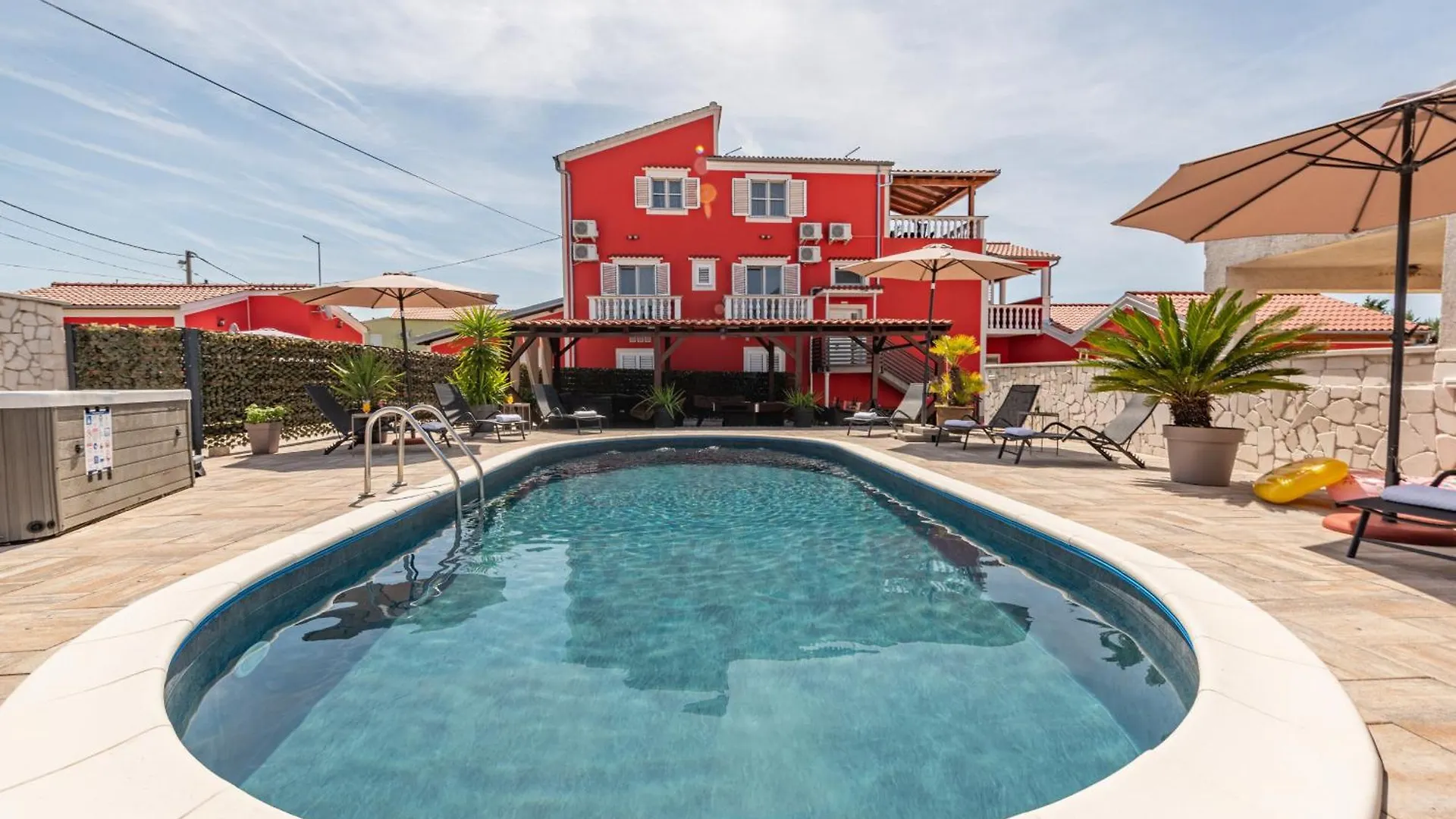 Xxxl Villa Ancora With Heated Pool Turanj Horvátország