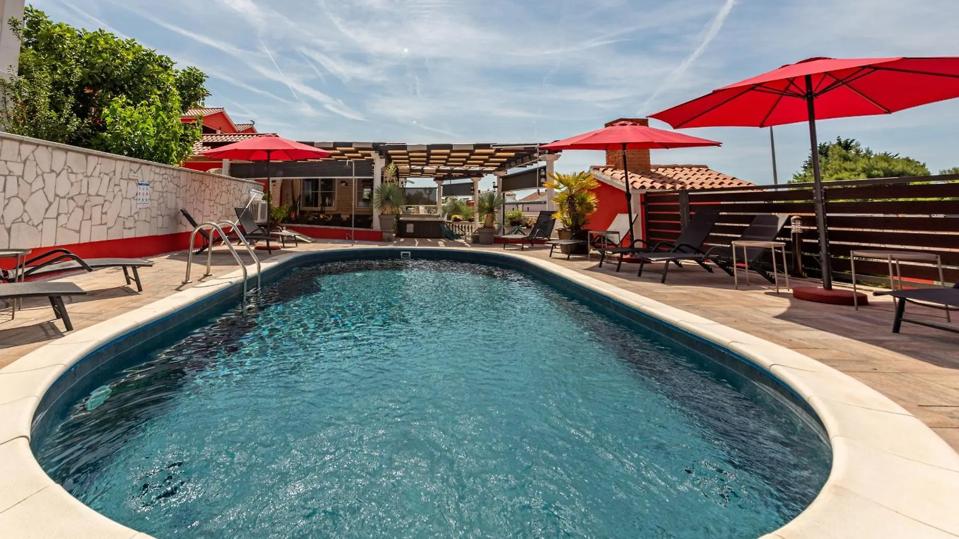 Xxxl Villa Ancora With Heated Pool Turanj Horvátország