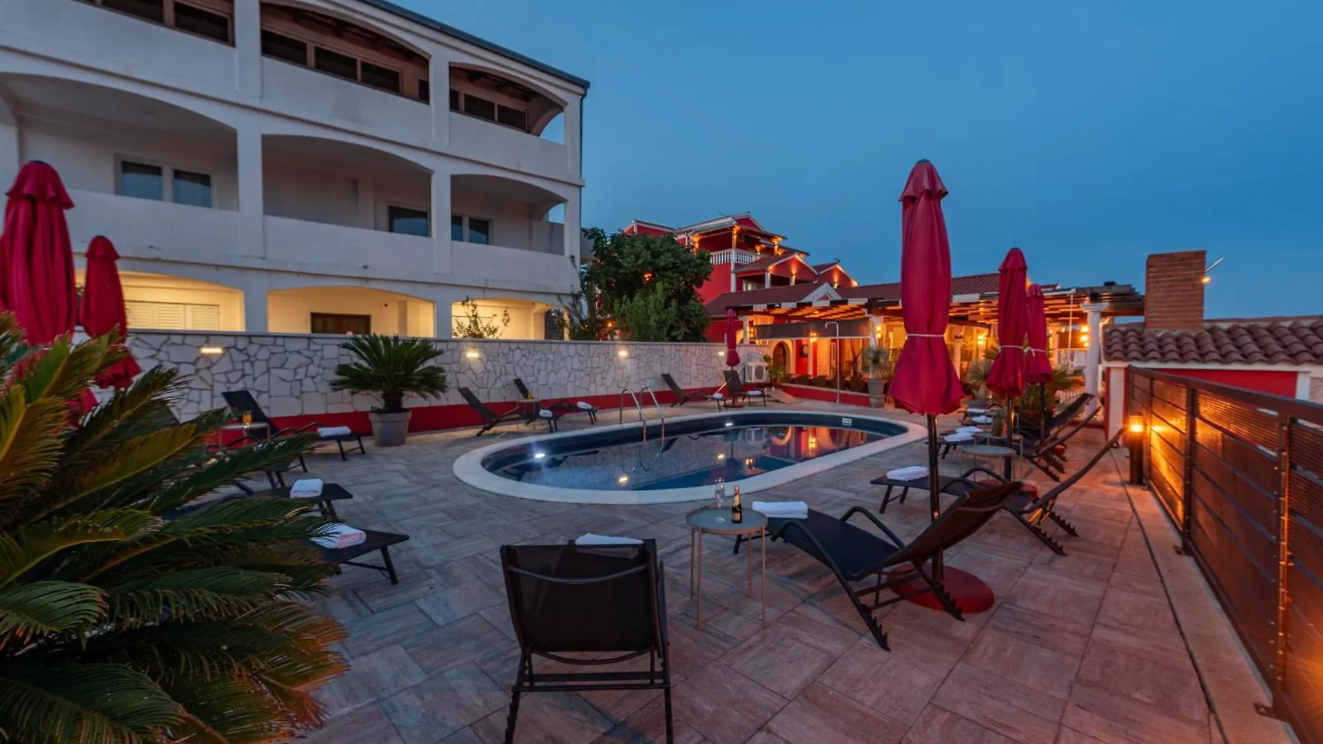 Xxxl Villa Ancora With Heated Pool Turanj Horvátország