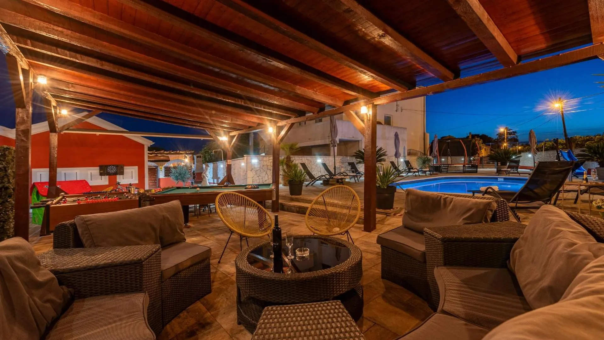 Xxxl Villa Ancora With Heated Pool 图兰杰 0*,  克罗地亚