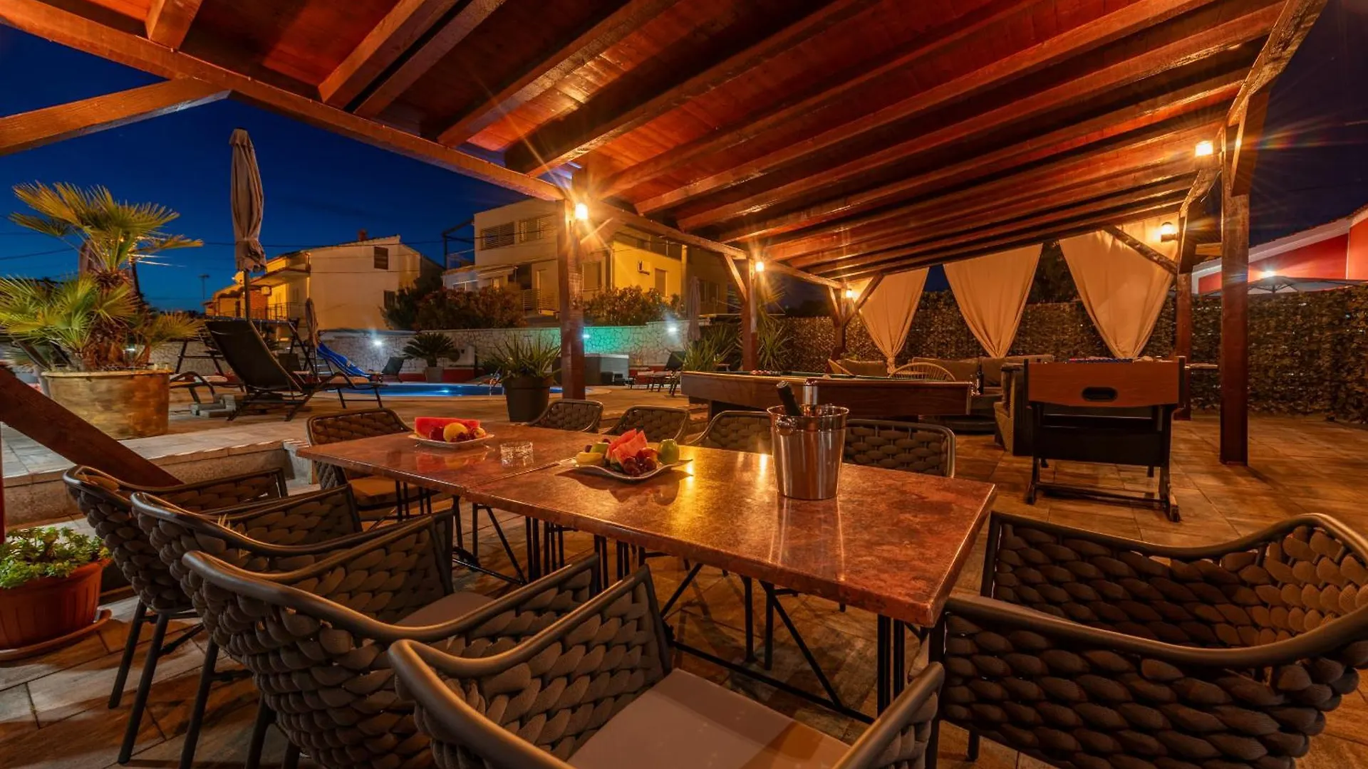 Xxxl Villa Ancora With Heated Pool Turanj Horvátország